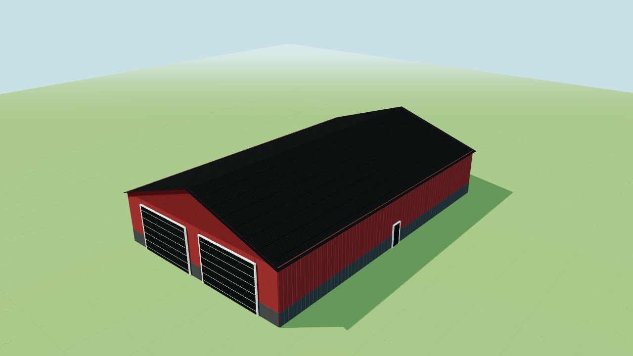 Farm Storage — 60 × 96 × 16 ft starting Studio design