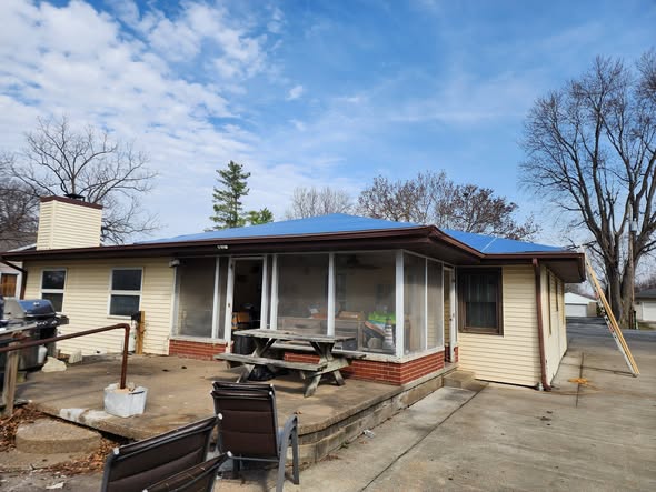 Project photo from Metal Roof Installation in Quincy, Illinois
