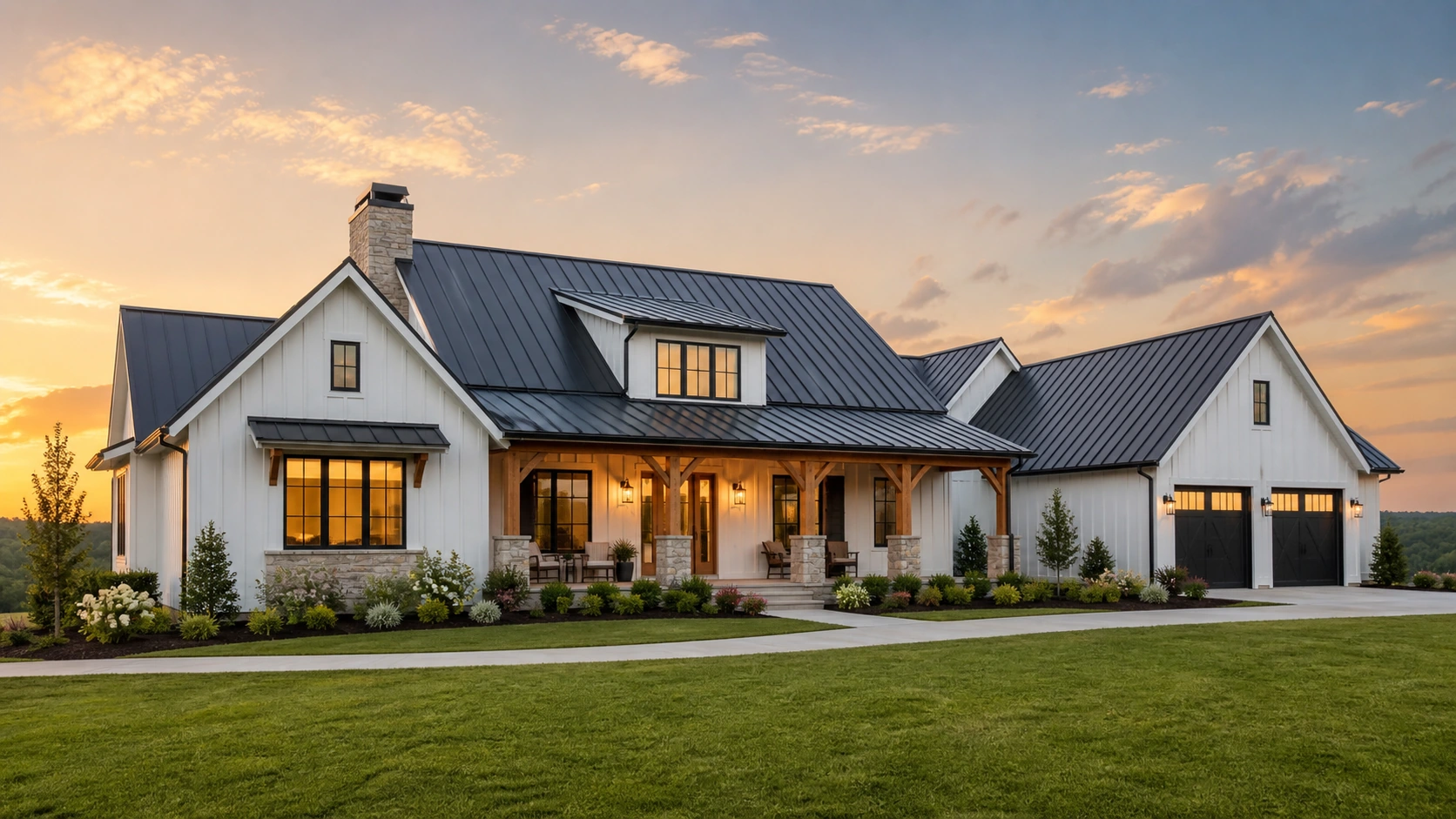 Standing Seam Country Home — Concept Project cover image