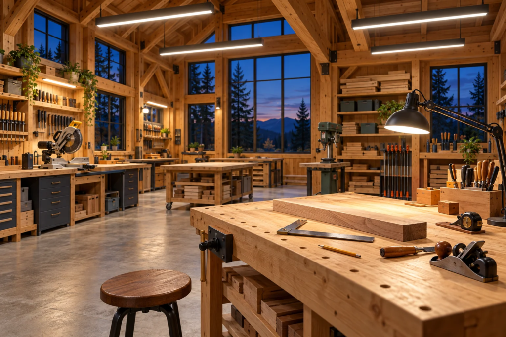 Illustrative construction image for Your Shop Looks Bright. So Why Can’t You See Your Work?